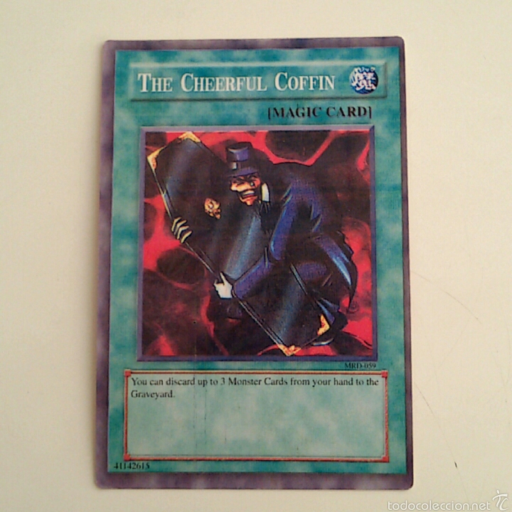 Trading cards: Carta YU GI OH! N&deg;MRD-059 THE CHEERFUL COFFIN - Foto 1