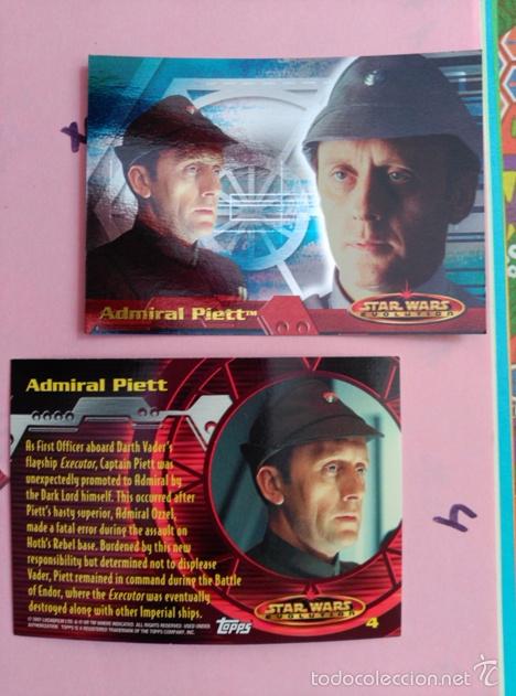 Trading cards: star wars evolution 2001 topps holo card 4 - Foto 1