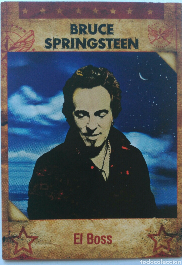 Trading cards: Cromo 34 Panini, Musicards PANINI. Bruce Springsteen - Foto 1
