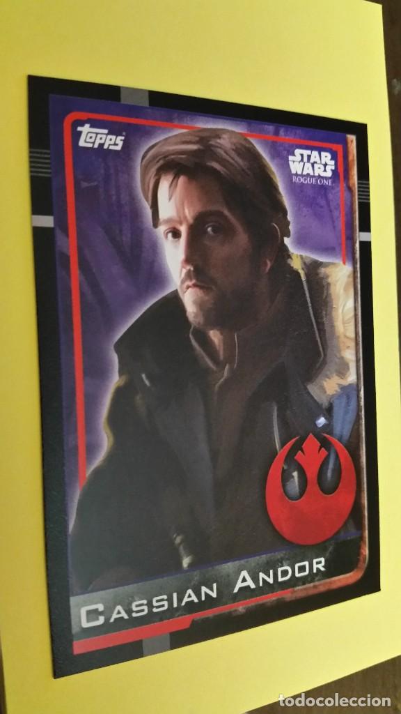 Trading cards: STAR WARS - ROGUE ONE - TOPPS 2016 - N&ordm; 38 - Foto 1