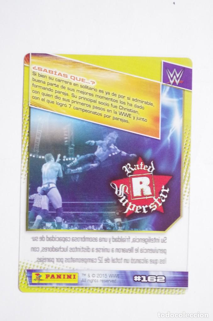 Trading cards: WWE ACTION CARDS N&ordm; 162 - Foto 2