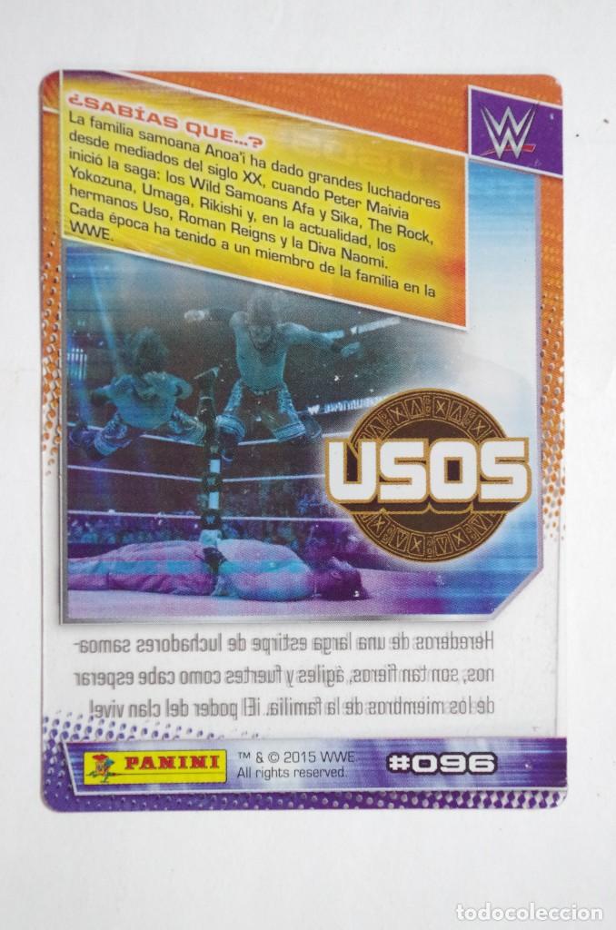 Trading cards: WWE ACTION CARDS N&ordm; 96 - Foto 2