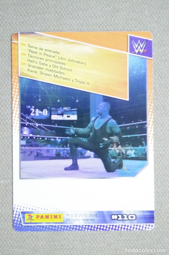 Trading cards: WWE ACTION CARDS N&ordm; 110 - Foto 2