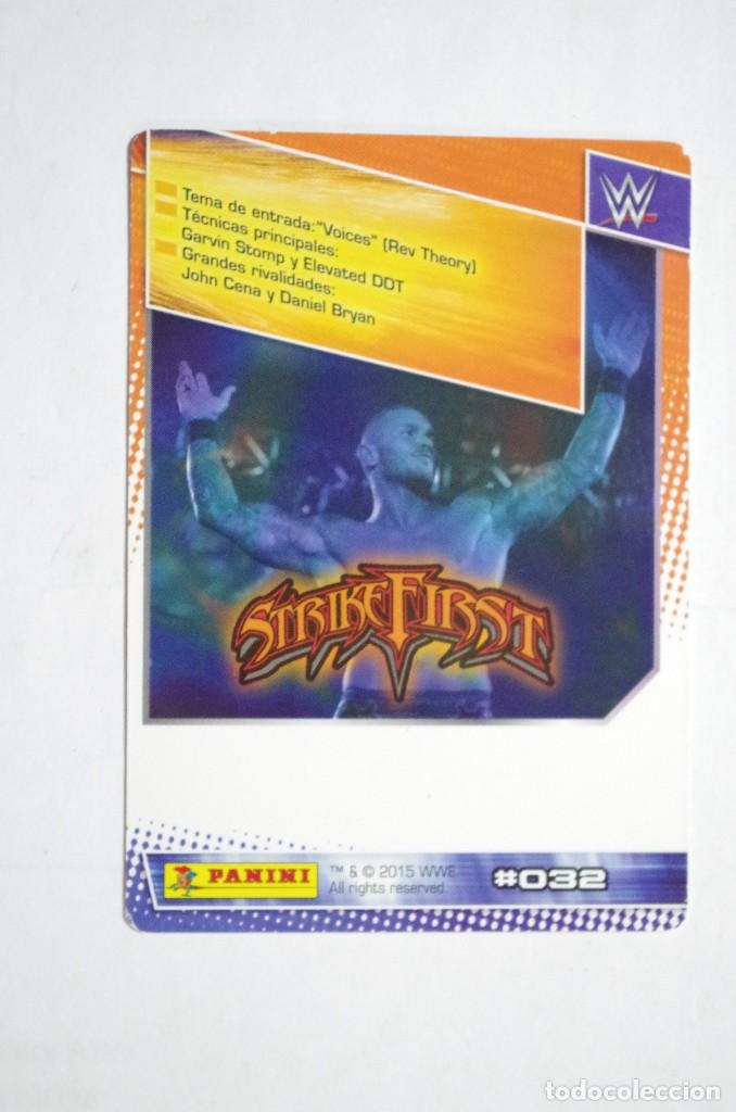 Trading cards: WWE ACTION CARDS N&ordm; 32 - Foto 2