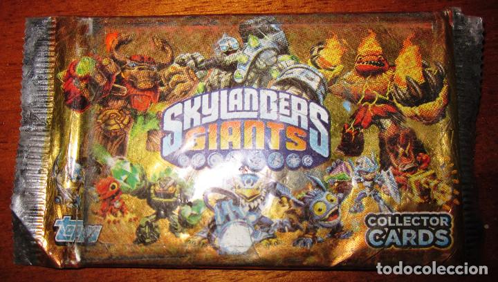 Trading cards: SOBRE CARDS SKYLANDERS GIANTS - Foto 1