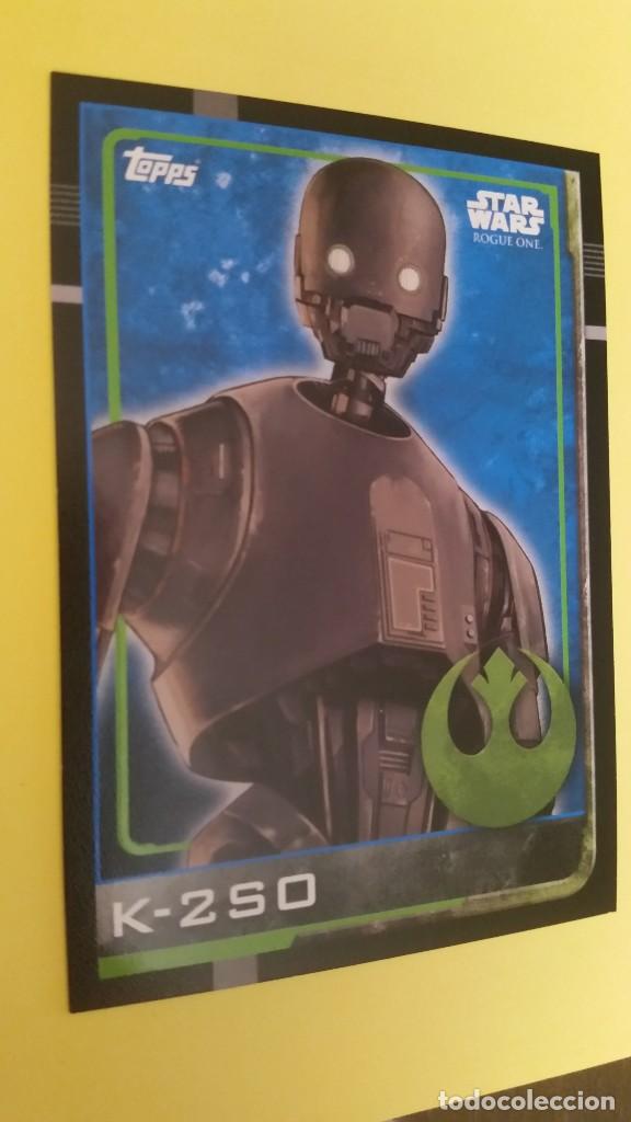 Trading cards: STAR WARS - ROGUE ONE - TOPPS 2016 - N&ordm; 40 - Foto 1