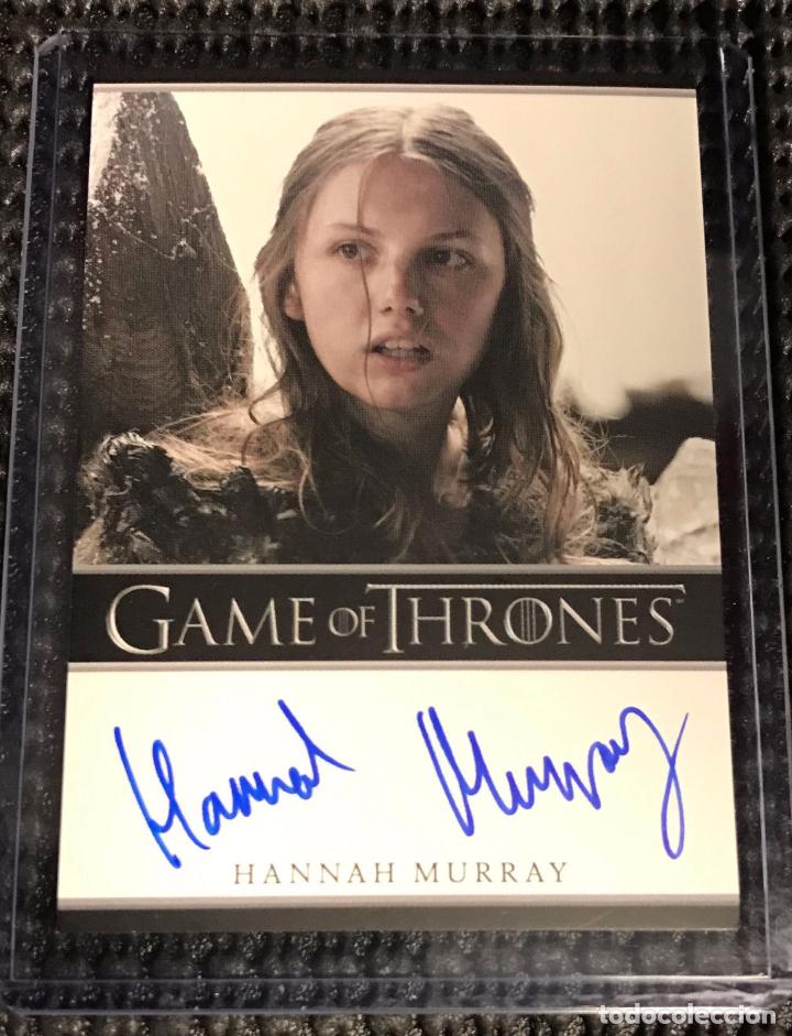 Autografo Autentico Hannah Murray Gilly Jueg Vendido En Venta Directa 75262627