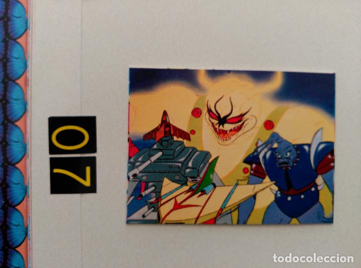 Cartas Colecion&aacute;veis: 1975 MINI CARD GREAT MAZINGER VS GETTER ROBOT GETA ROBO GO NAGAI 07