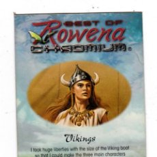 Trading Cards: BEST OF ROWENA CHROMIUM VIKINGS 55 OF 90. Lote 81153112