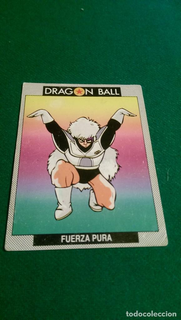 Trading cards: DRAGON BALL. FUERZA PURA. N&ordm; 84