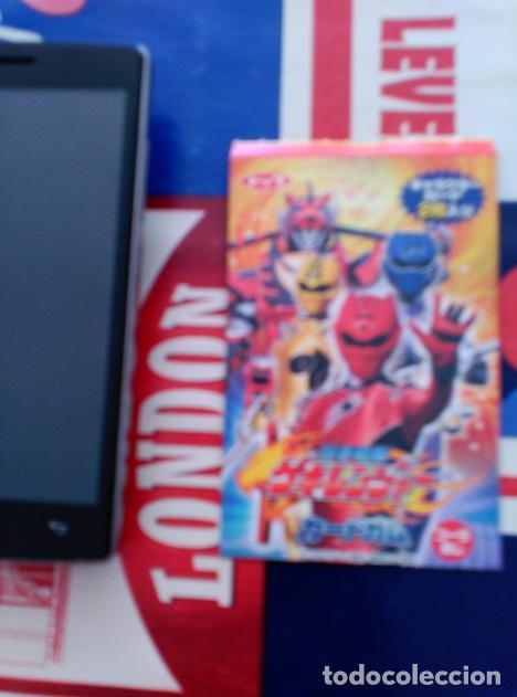 Trading Cards: Power Rangers Gekiranger GUMI CARD  COLLECTION EMPTY BOOSTER SOBRE VACIO