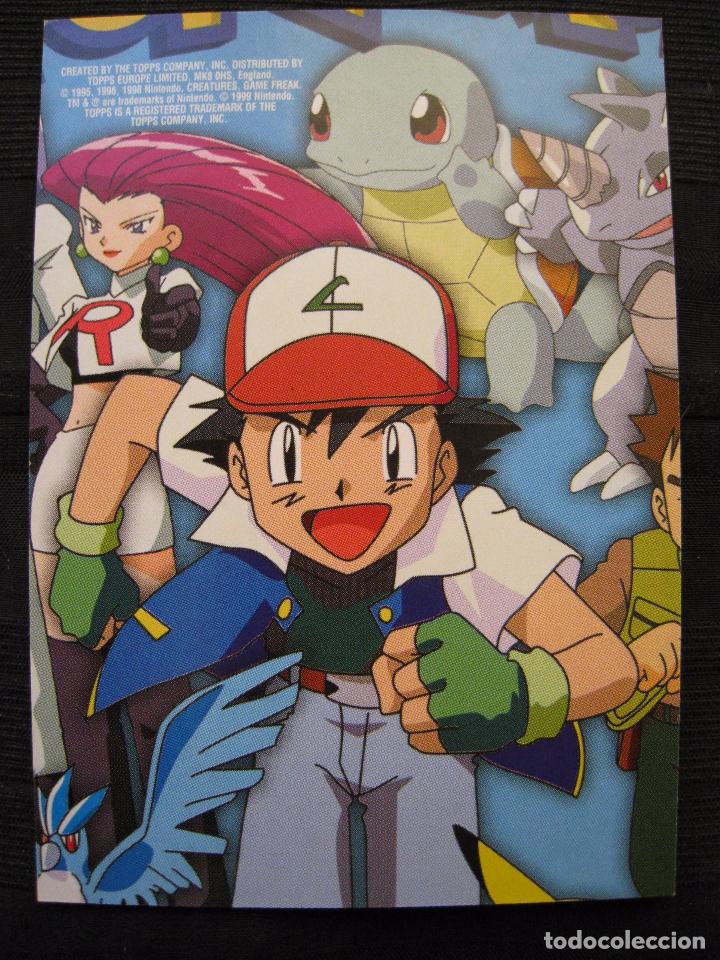 Trading cards: POKEMON - TV9  JESSE - NINTENDO. - Foto 3