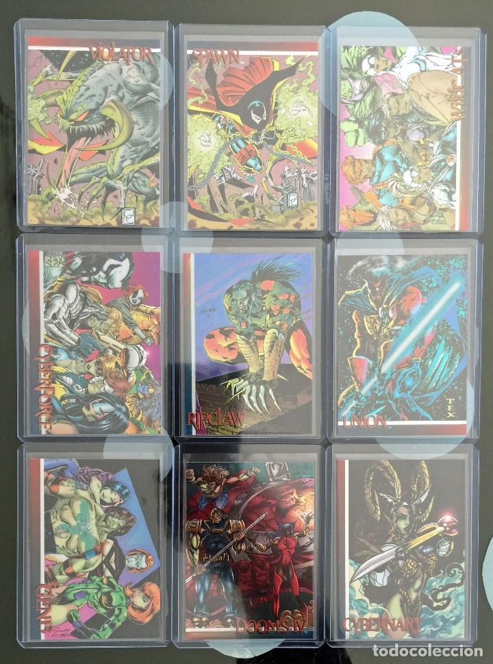Trading cards: 1994 WIZARD CARDS. 1-9. - Foto 1