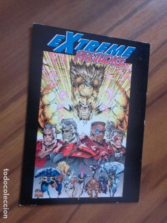 Cartas Colecion&aacute;veis: EXTREME PREJUDKE. . BUEN ESTADO. DOBLE CARA. PUBLICITARIA. EN INGL&Eacute;S. RARA
