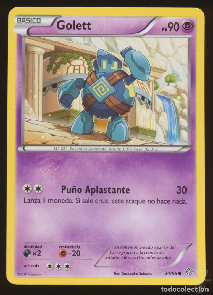 34/98. golett - xy antiguos origenes (ancient - Buy Antique trading cards  on todocoleccion