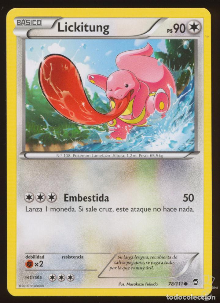 78/111. lickitung - xy puos furiosos (furious - Buy Antique trading cards  on todocoleccion
