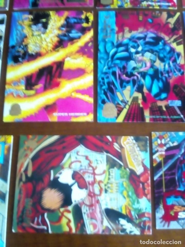 Trading cards: MARVEL UNIERSE TRADING CARTS DEL A&Ntilde;O 1994       11 VARIADAS - Foto 3