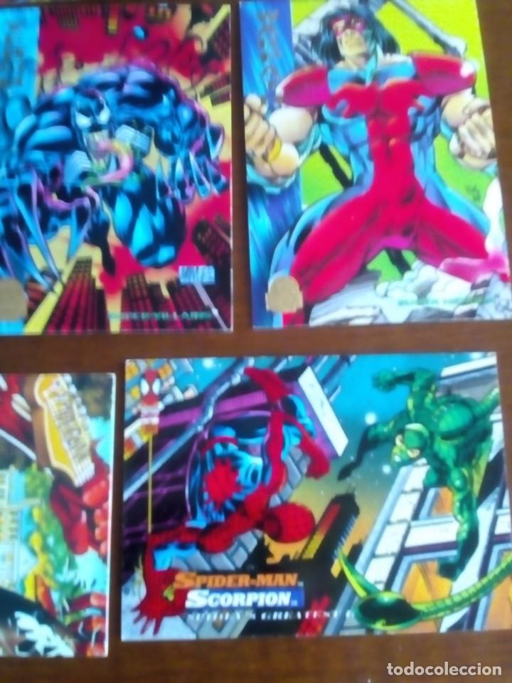 Trading cards: MARVEL UNIERSE TRADING CARTS DEL A&Ntilde;O 1994       11 VARIADAS - Foto 4