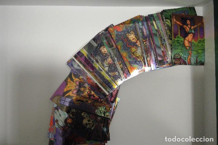 Trading cards: VAMPRESS LUXURA TRADING CARDS (INCOMPLETO &ndash; VER FOTOS)