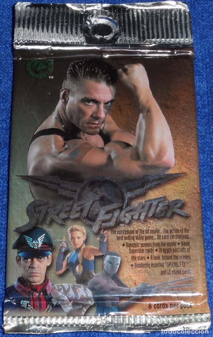Trading Cards: Street Fighter - The Movie - Upper Deck - Sobre cerrado
