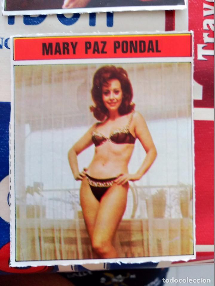Trading Cards: FICHA COLECCIONABLE LAS REINAS DEL DESTAPE MARY PAZ PONDAL