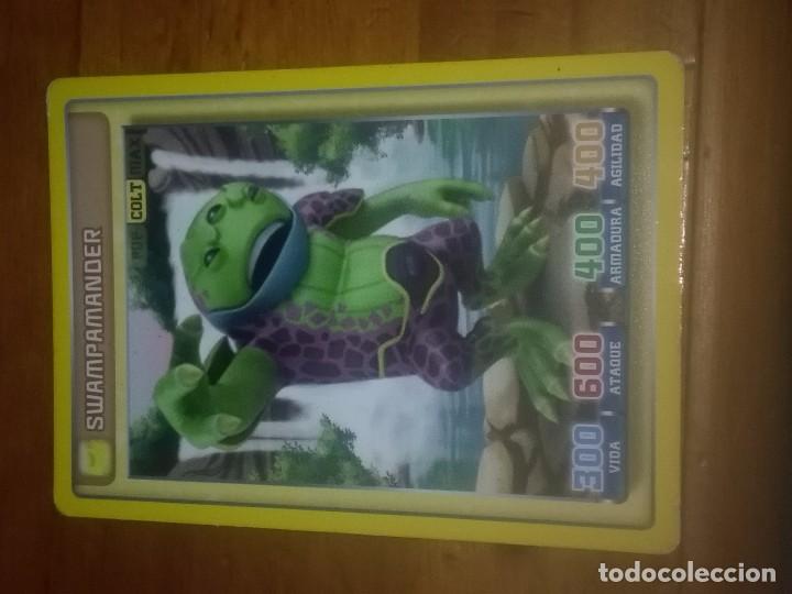Trading cards: INVIZIMALS. SWAMPAMANDER - Foto 1