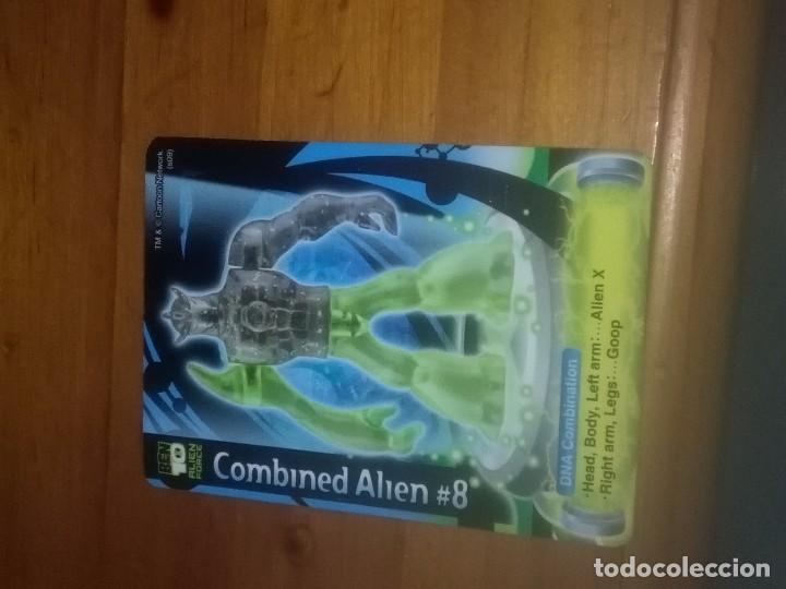 Trading cards: BEN 10 ALIEN FORCE. COMBINED ALIEN 8. - Foto 1