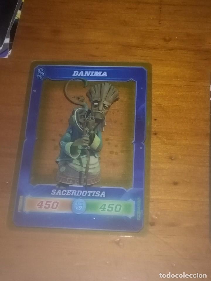 Trading cards: DESAFIO. 124. DANIMA. SACERDOTISA. - Foto 1