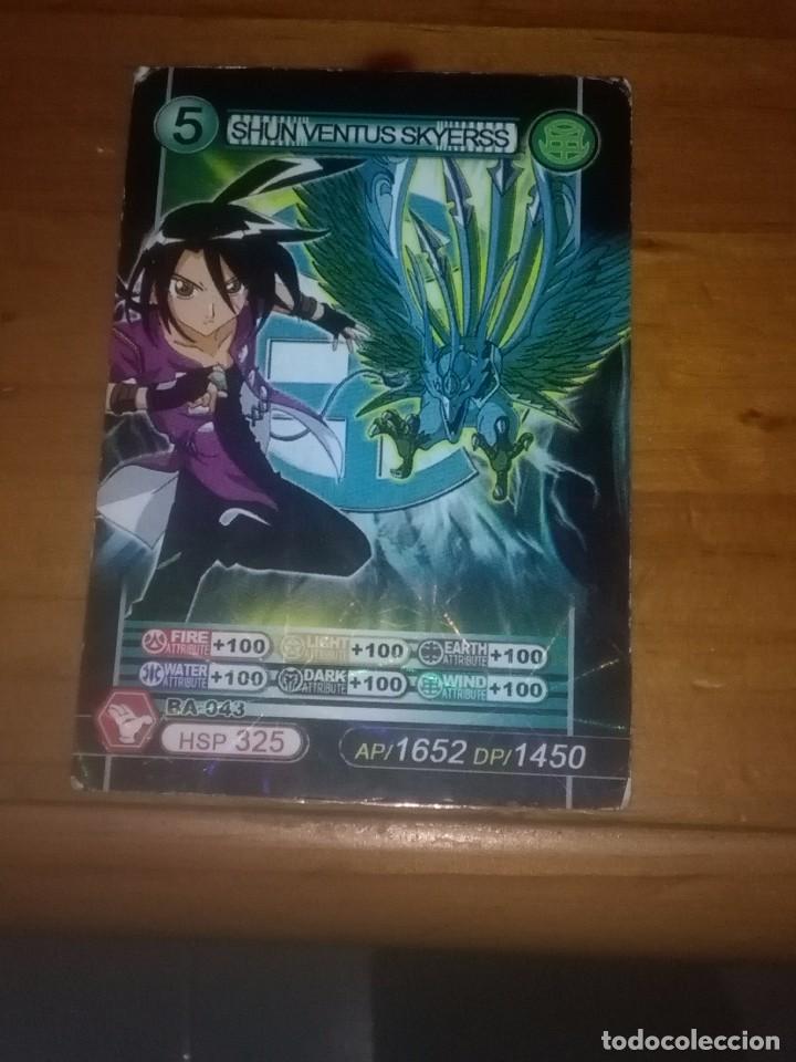 Trading cards: BAKUGAN SHUN VENTUS SKYERSS - Foto 1