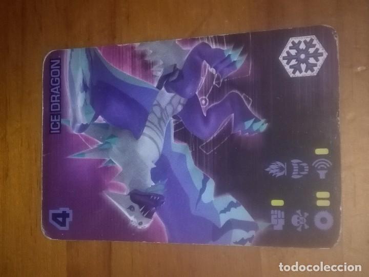 Trading cards: INVIZIMALS. 2009. ICE DRAGON - Foto 1