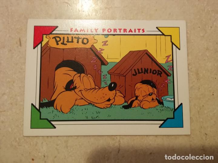 Trading cards: TRADING CARD ORIGINAL - FAAMILY PORTRAITS PLUTO - WALT DISNEY - NUMERO 134
