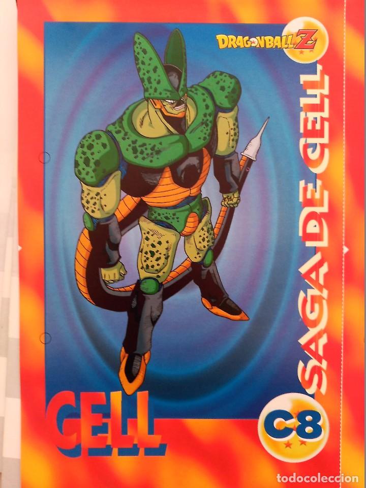 Trading cards: FICHA LAMINA  DRAGON BALL BIG SIZE C8 CELL CELULA - Foto 1
