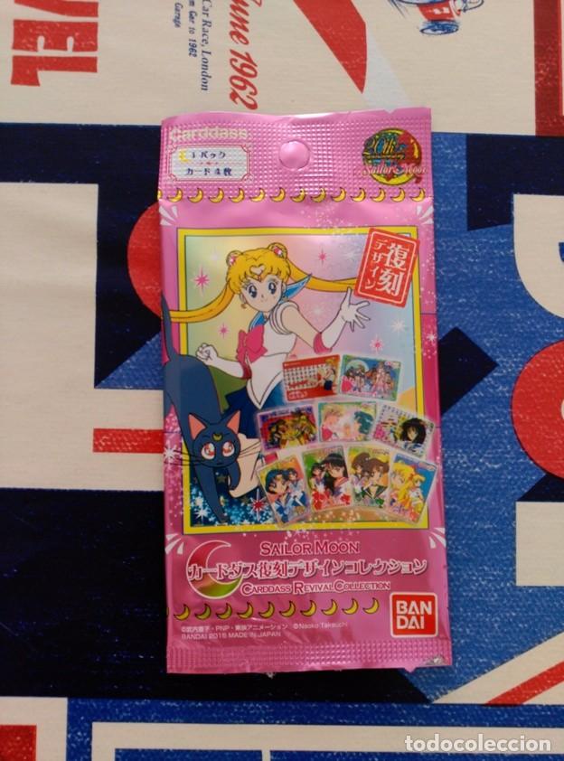 Trading cards: SAILOR MOON carddass sobre vacio envoltorio - Foto 1