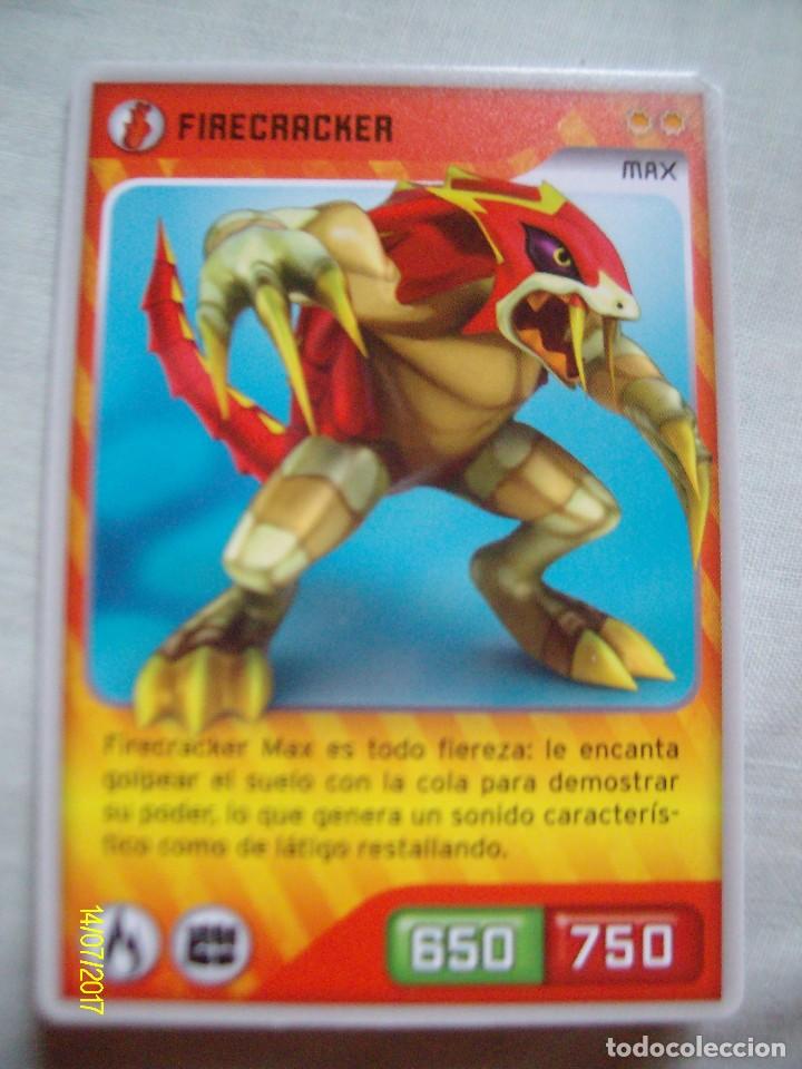 Trading cards: INVIZIMALS 006 PANINI 2009 2013 FIRECRACKER MAX - Foto 1