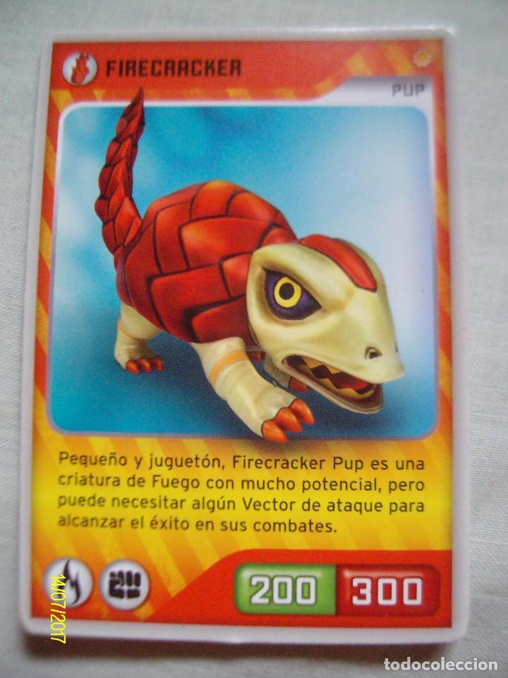 Trading cards: INVIZIMALS 004 PANINI 2009 2013 FIRECRACKER PUP - Foto 1