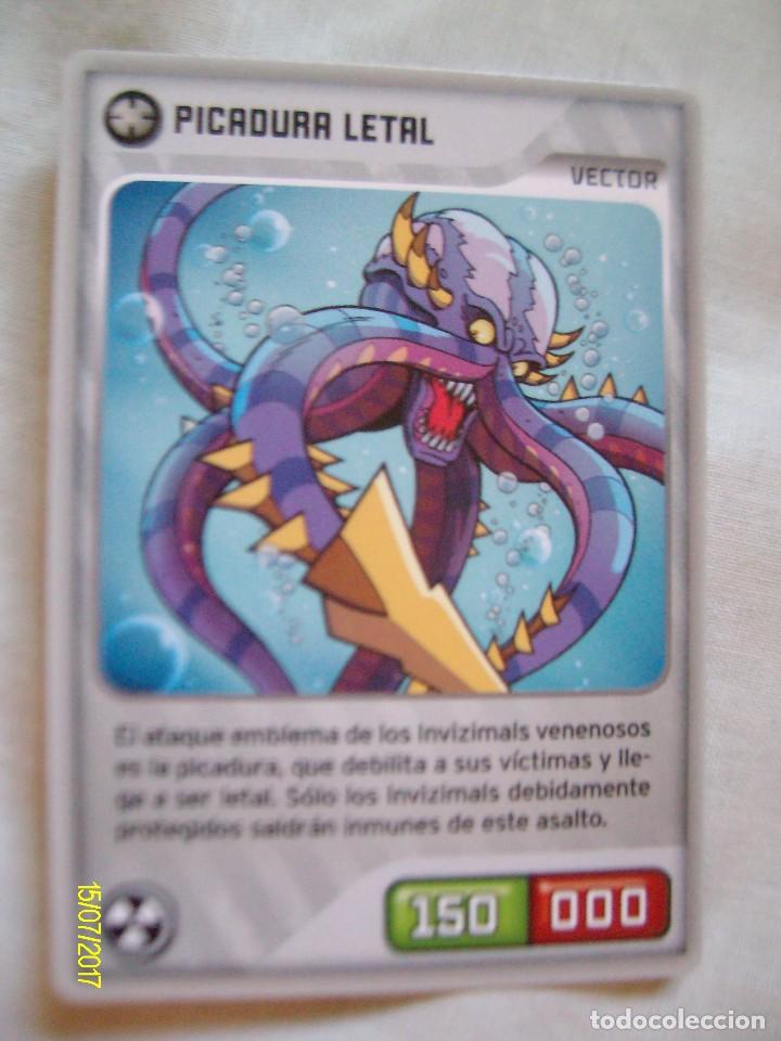 Trading cards: INVIZIMALS 415 PANINI 2009 2013 PICADURA LETAL VECTOR - Foto 1