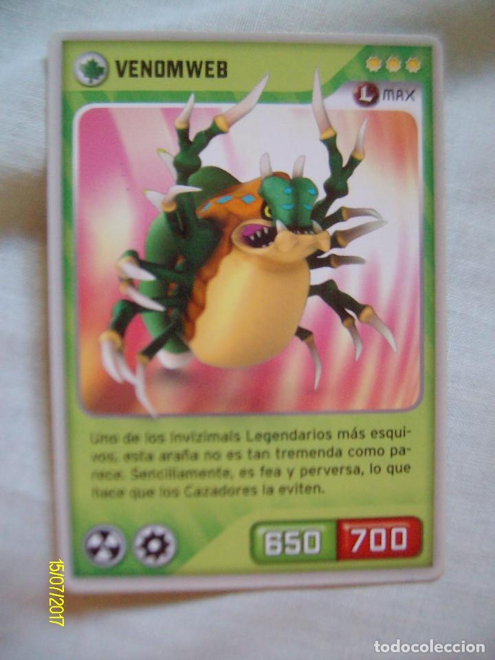Trading cards: INVIZIMALS 192 PANINI 2009 2013 VENOMWEB MAX - Foto 1