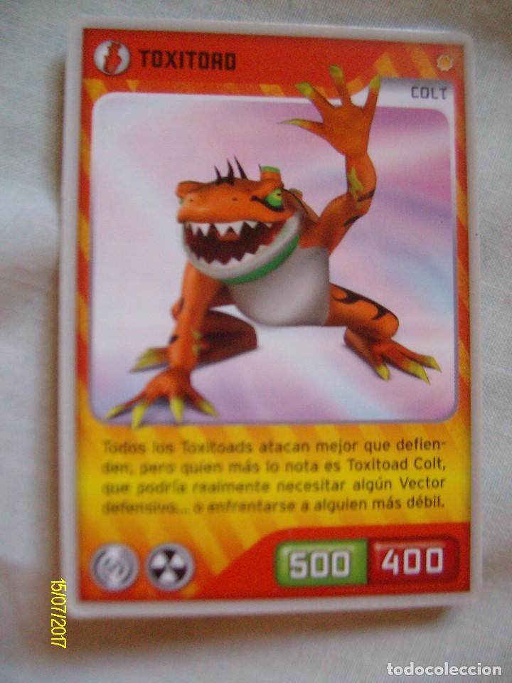 Trading cards: INVIZIMALS 029 PANINI 2009 2013 TOXITOAD COLT - Foto 1