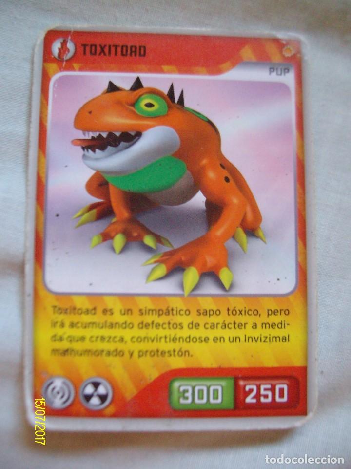 Trading cards: INVIZIMALS 028 PANINI 2009 2013 TOXITOAD PUP - Foto 1