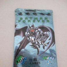 Trading Cards: BOOSTER PACK SOBRE CROMOS TRADING CARDS BATMAN FOREVER SIN ABRIR 1995