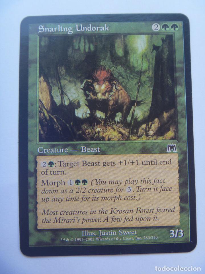 Trading cards: MAGIC THE GATHERING , DECKMASTER : SNARLING UNDORAK - Foto 1