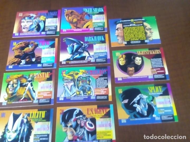 Trading cards: MARVEL 1993  TRADING CARTS USA - Foto 2