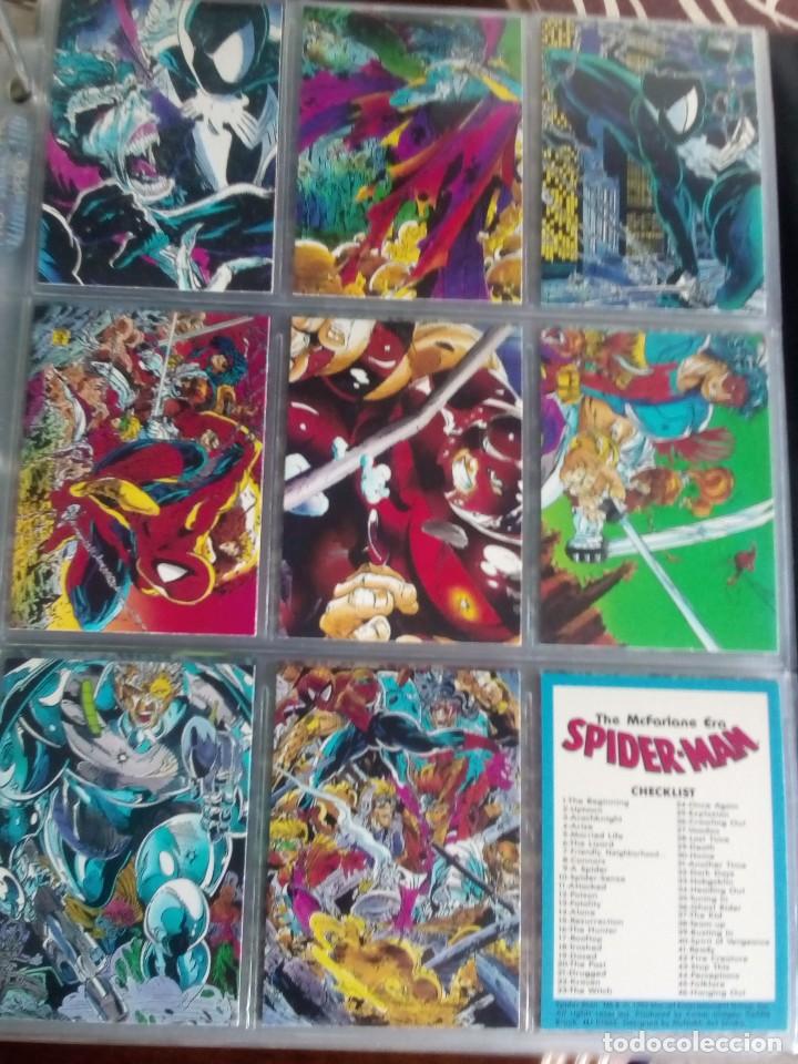 Trading Cards: SPIDER-MAN THE MCFARLANE 90 TRADING CARTS USACOMPLETA AÑO1992 - Foto 11 - 97069559