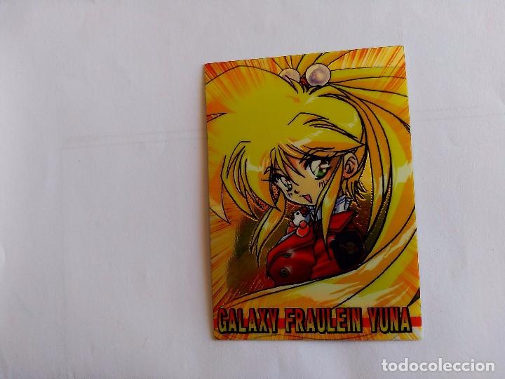 Trading Cards: galaxy fraulein yuna collecara holo card foil 09
