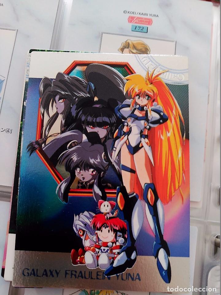 Cartas Colecion&aacute;veis: galaxy fraulein yuna collecara holo card