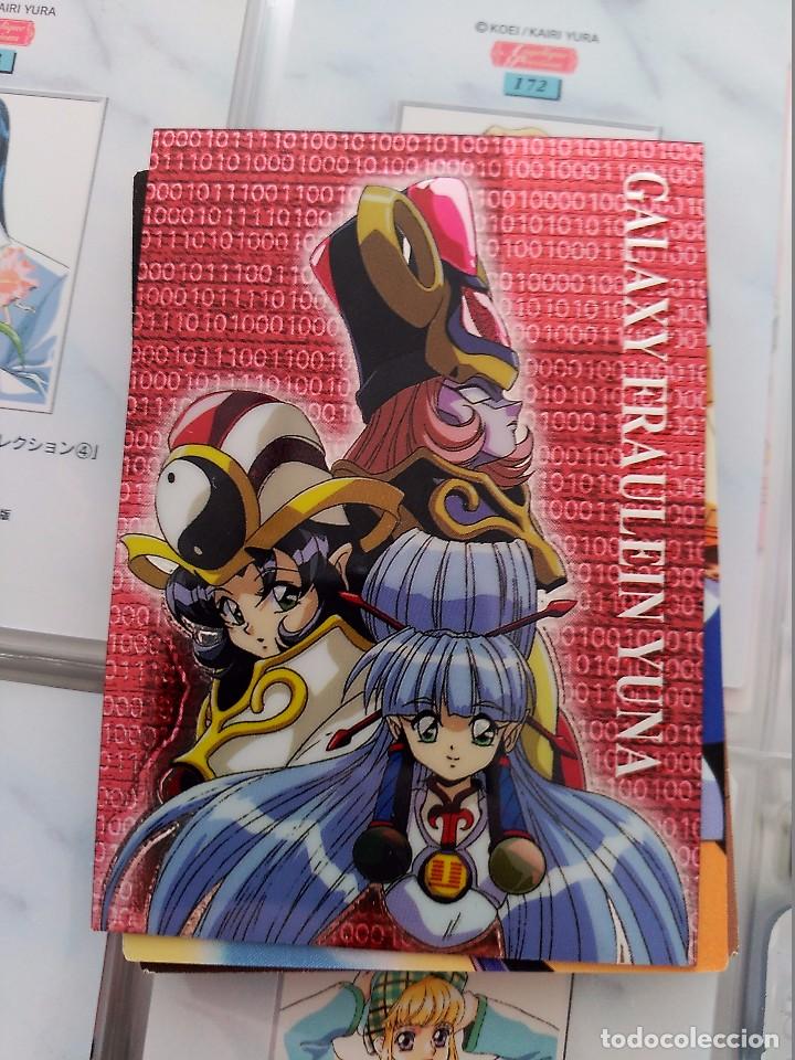 Trading Cards: galaxy fraulein yuna collecara holo card