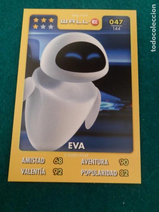 Trading cards: DISNEY-PIXAR HIPERCOR. WALL-E. N&ordm; 047. EVA - Foto 1