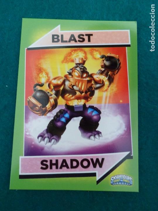Trading cards: SKYLANDERS SWAP FORCE. N&ordm; 24. BLAST. SHADOW - Foto 1