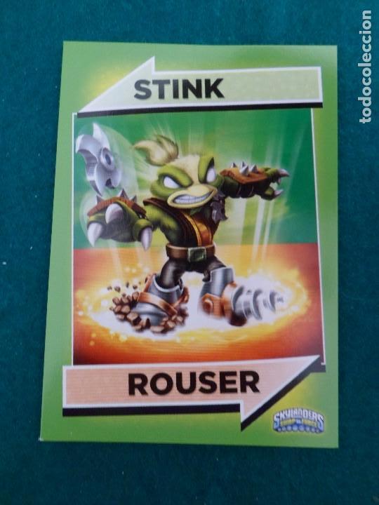 Trading cards: SKYLANDERS SWAP FORCE. N&ordm; 87. STINK. ROUSER - Foto 1