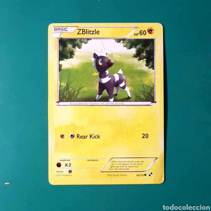 Trading cards: Carta POKEMON - ZBLITZLE - Foto 1
